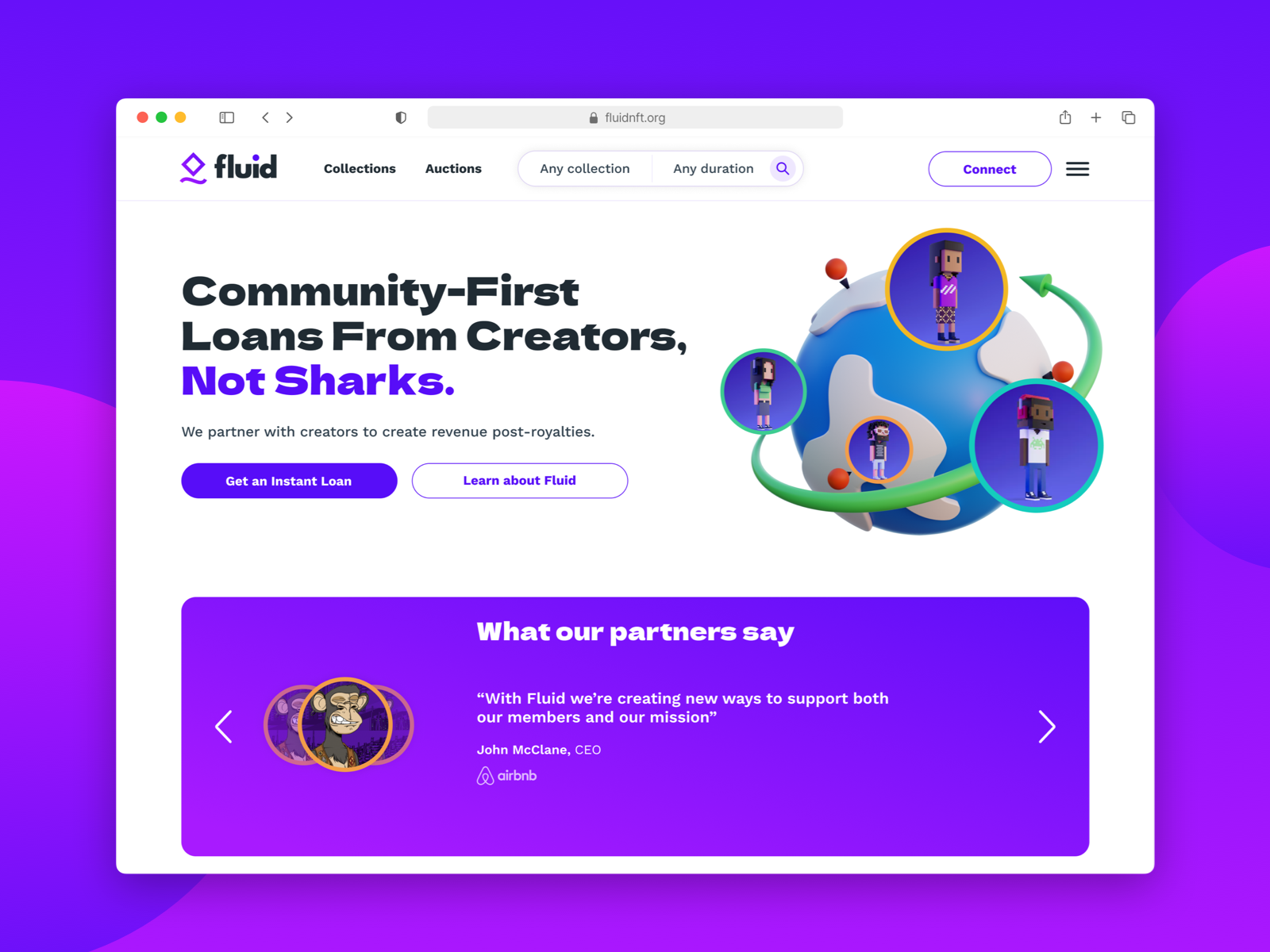 FluidNFT Identity + Desktop App - Project Screenshot