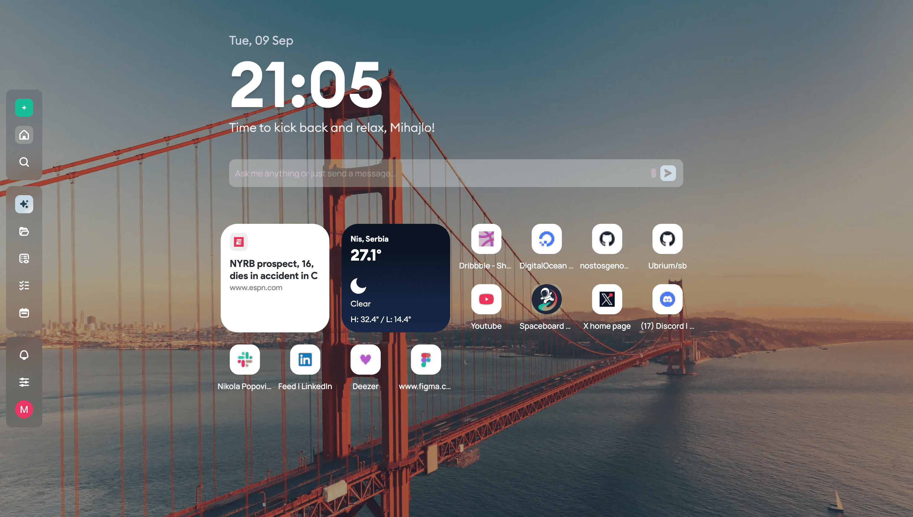 Dashbee - Screenshot