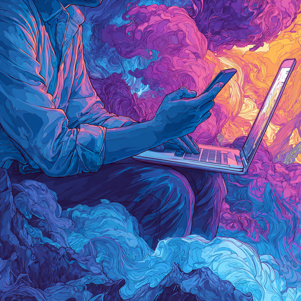 Mobile Development Illustration